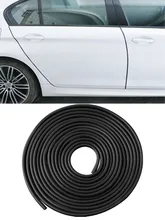  Car U Type Car Door Protection Clear Edge Guards Trim Styling Moulding Strip Rubber Scratch Protector Auto Door Universal 
