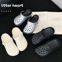 Silver Niche Fashionable Versatile EVA Sandals For Women Lightweight Comfortable Non-Slip Deodorous Outer Wear Couple Model