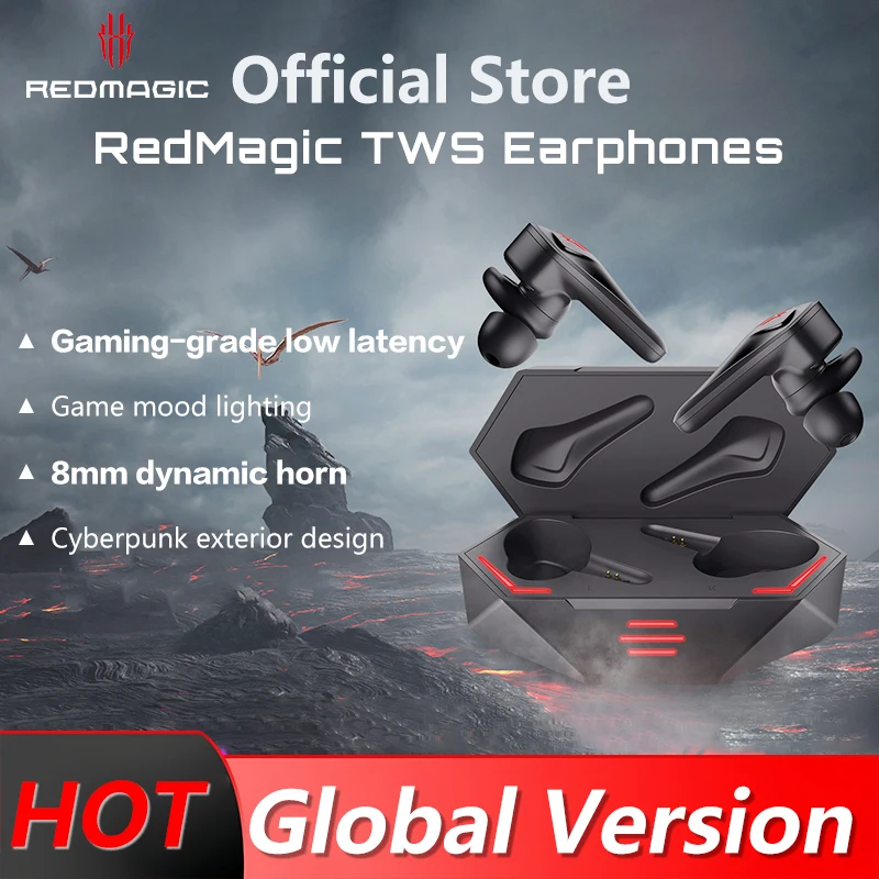 

Оригинальные беспроводные Игровые наушники Bluetooth RedMagic TWS