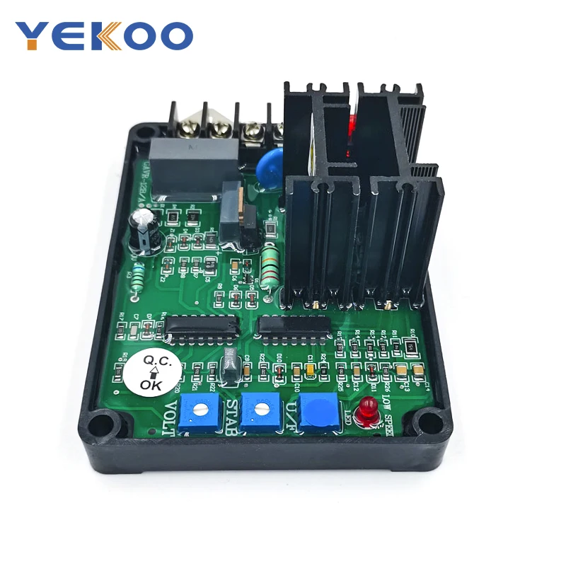 하이 퀄리티 GAVR-12A 브러시리스 AVR, 150KVA 발전기용 자동 전압 조정기 부품