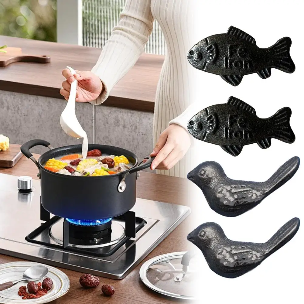 1/2Pcs Fish Casting Accessories Kitchen Cooking Tools Iron Fish Accessories Applicable To A Variety Of Cooking Scenarios