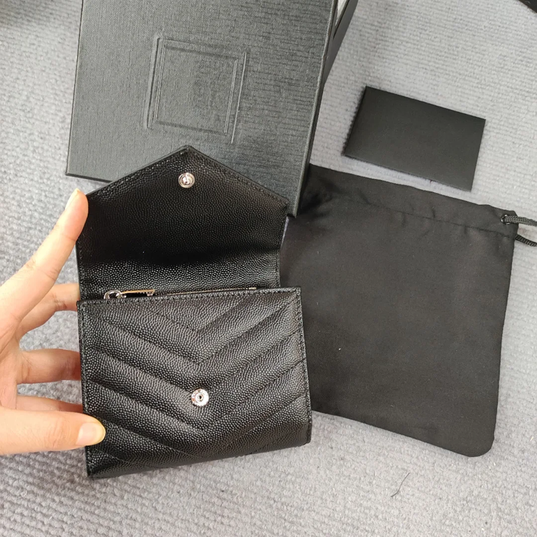 Men's Caviar Leather Wallet