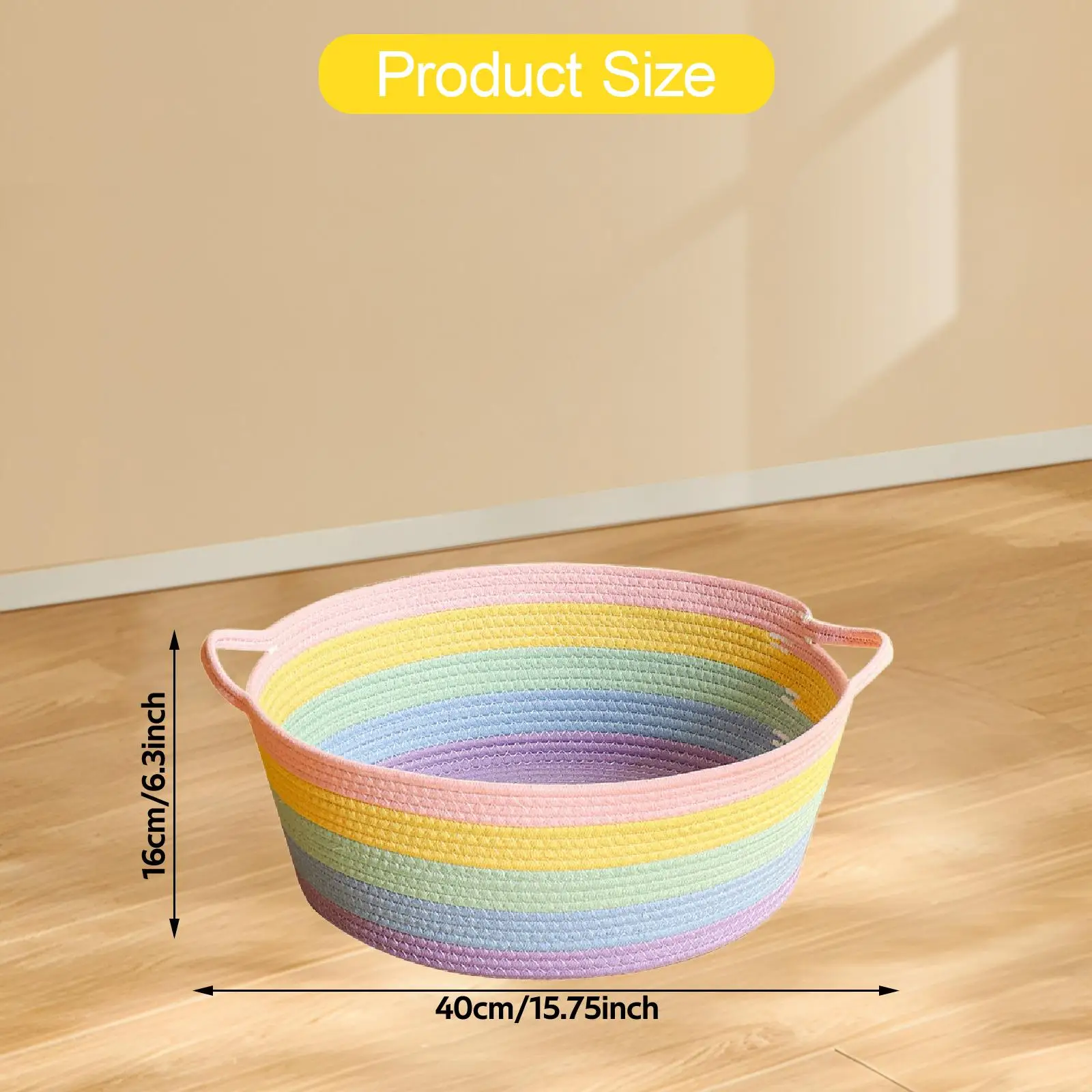 Cotton Rope Woven Cat Bed Furniture Protection Wear Resistant Adorable Cat Scratcher for Summer Winter Bunnies Small Dogs Puppy