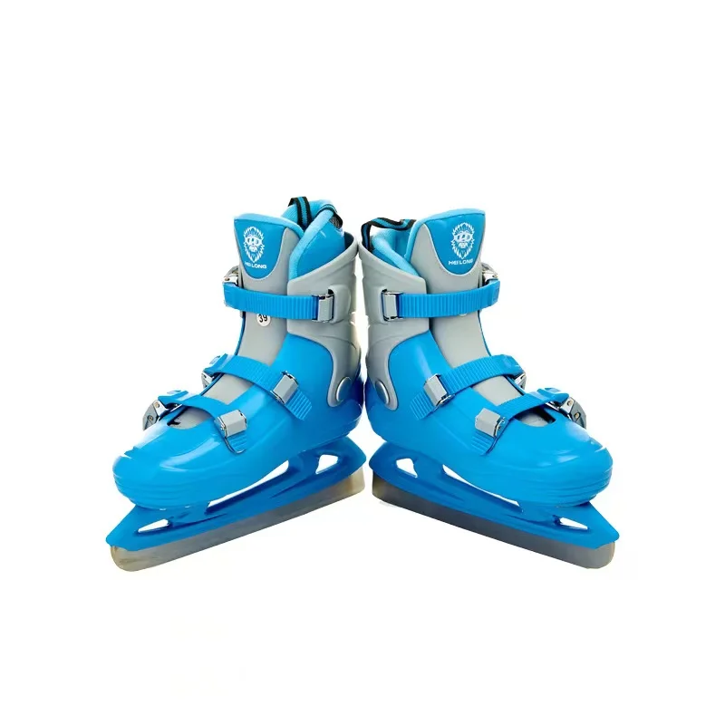 

Black Dragon Original Head Ice Hockey Shoes Adult Kids Professional Warm Ball Knife Shoes Real Ice Skates Sneakers