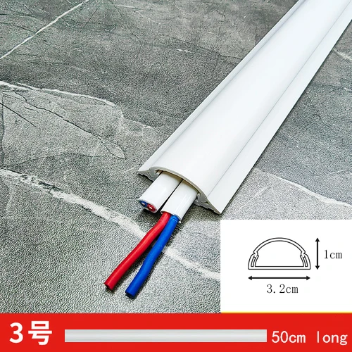 Cord Cover Decorative Wall Cord Hider Paintable Cable Concealer