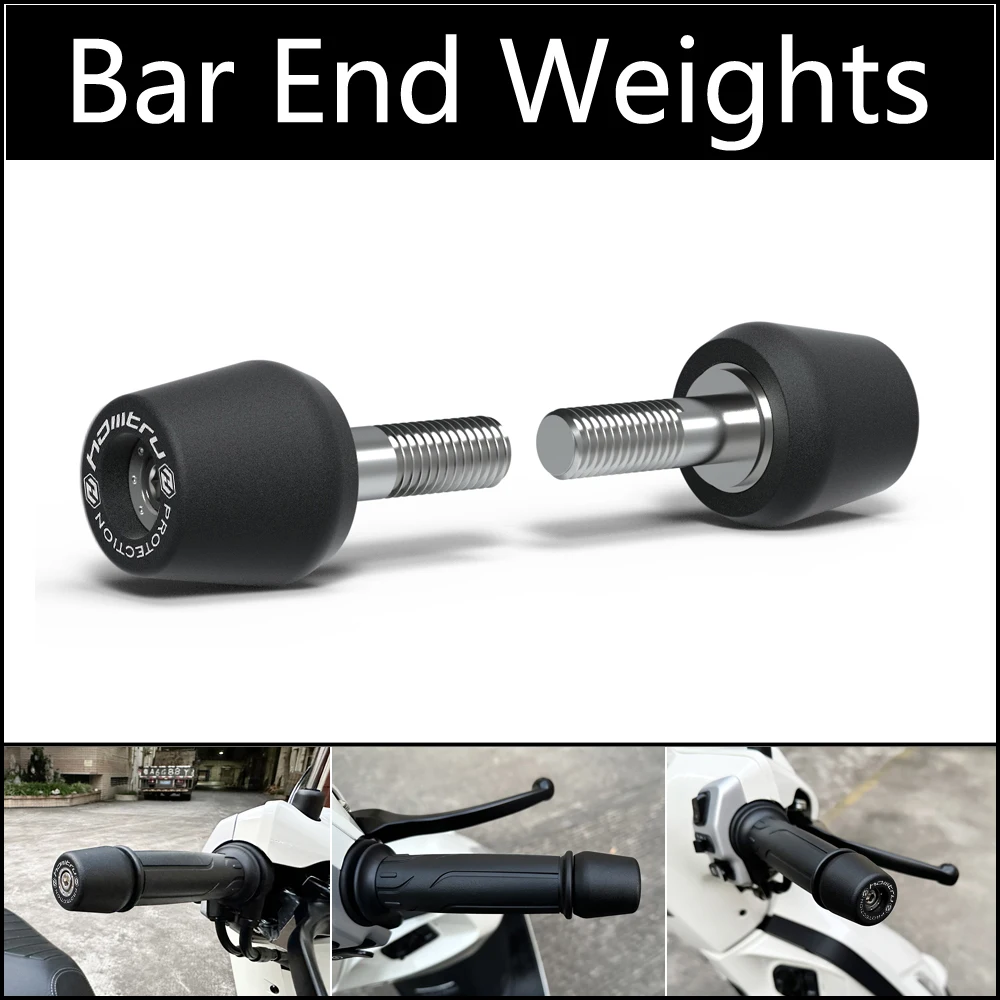 

For BMW R nineT /Pure /Urban G/S /Racer /Scrambler 2013-2023 Handle Bar End Weight Grips Cap