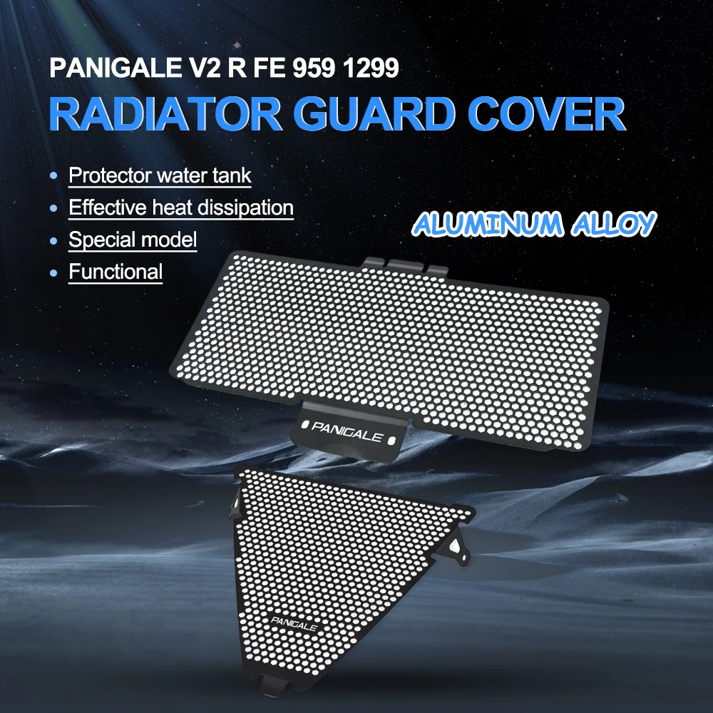 

For Ducati Panigale V2 1299 R FE 959 1299 Superleggera 899 1199 R S Radiator Grille Cover Water Tank Radiator Guard Protection