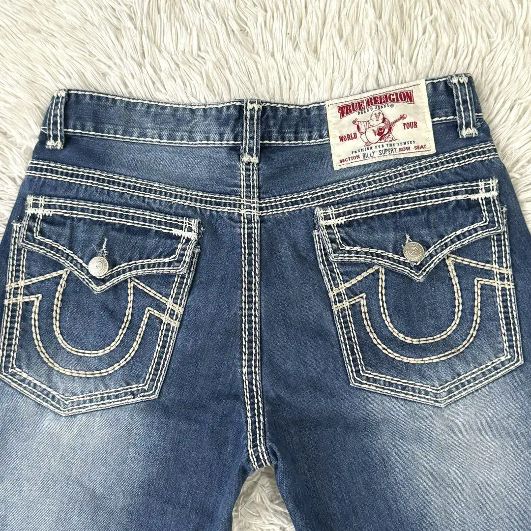 Vintage Buddha Denim Shorts Y2K Jeans Mens Womens Pocket Embroidery Retro Blue Baggy Low Waist Sports Basketball