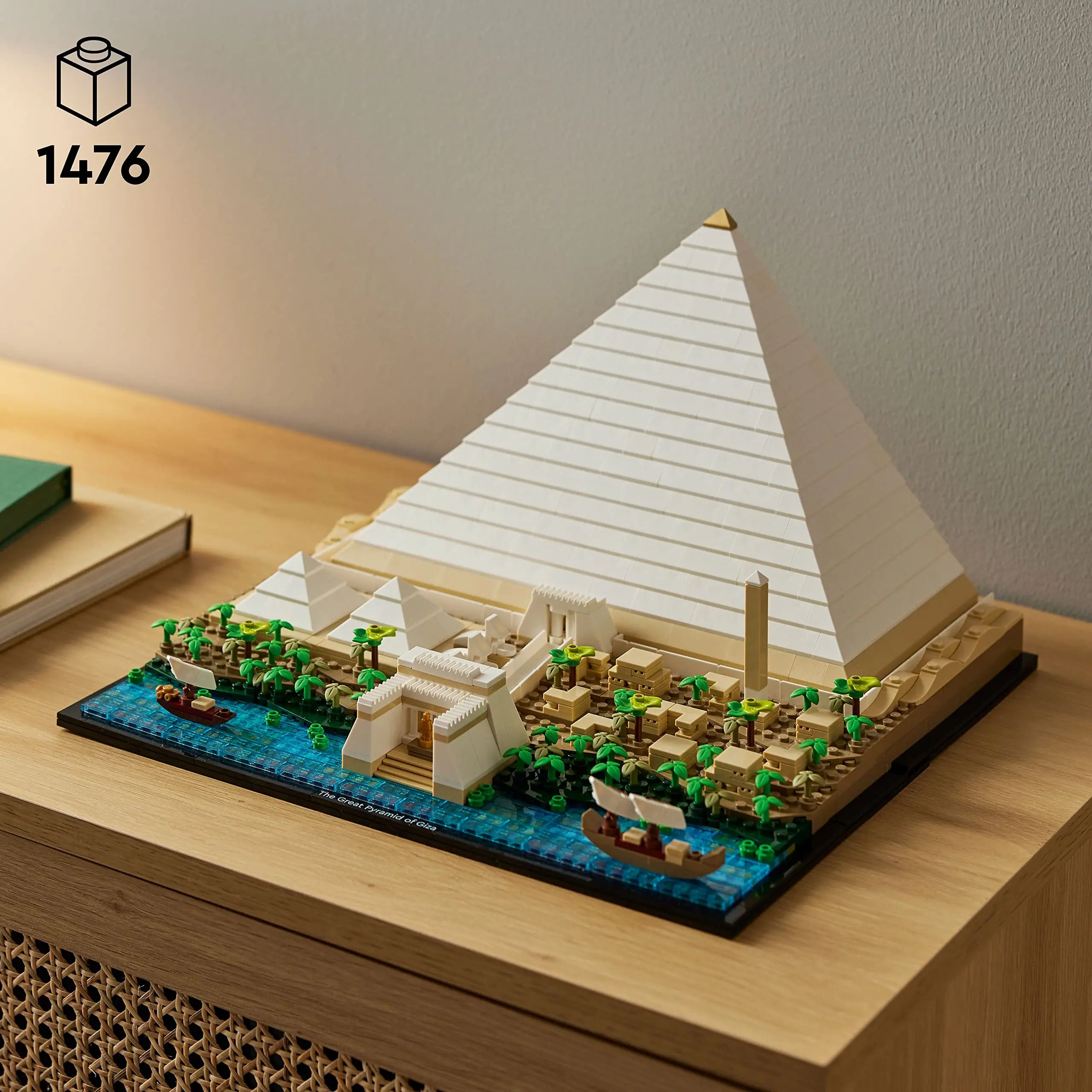 LEGO & Architecture Landmark Collection Great Pyramid of Giza 21058  Building Set; Modello da collezione per adulti (1476 pezzi) - AliExpress