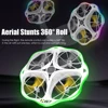H157 Mini Drone Dron Dual Control Quadcopter Cool LED Pocket UFO Small Gesture Remote Control Aircraft Plane Obstacle Avoidance 4