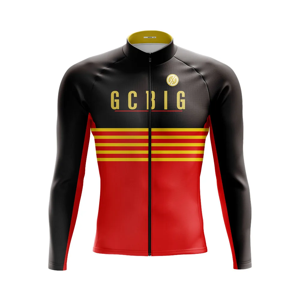 Thermal Fleece Cycling Jacket, Long Sleeve, Warm Clothes, Outdoor Jacket, MTB Bicycle Uniform, Winter