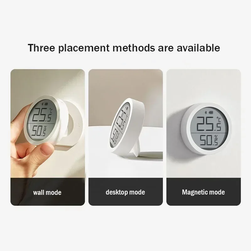 Youpin Qingping Digital Thermometer Lite Automatic Smart Sensor Hygrometer Monitor LCD Screen Data Smart Home With Mijia App temperature humidity meter smart temperature sensor smart thermometer