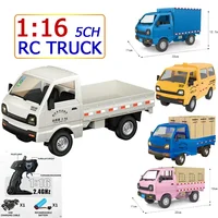 1:16 Remote Controlled RC CAR Small Cargo Truck Floating Van Small Truck Micro Truck Pickup LED Truck Boys Girls Birthday Gift 1