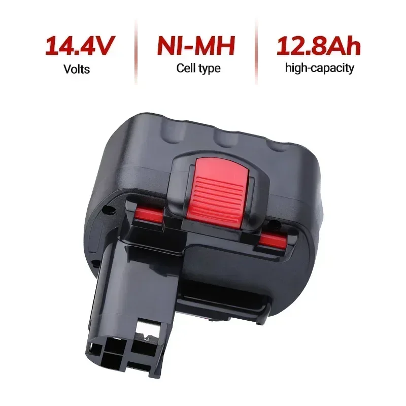 14.4V12800mAh Rechargeable Battery for Bosch BAT038 BAT040 BAT140 BAT159 BAT041 3660K NI-MH PSR GSR GWS GHO power tool battery rechargeable battery