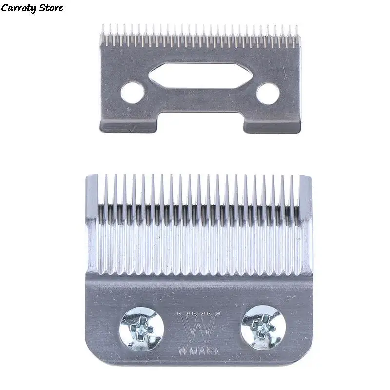 

Professional 2pcs Blade For Barber Hair Clipper For Most Types Of Hair Clippers Replacement Blades Steel Blade