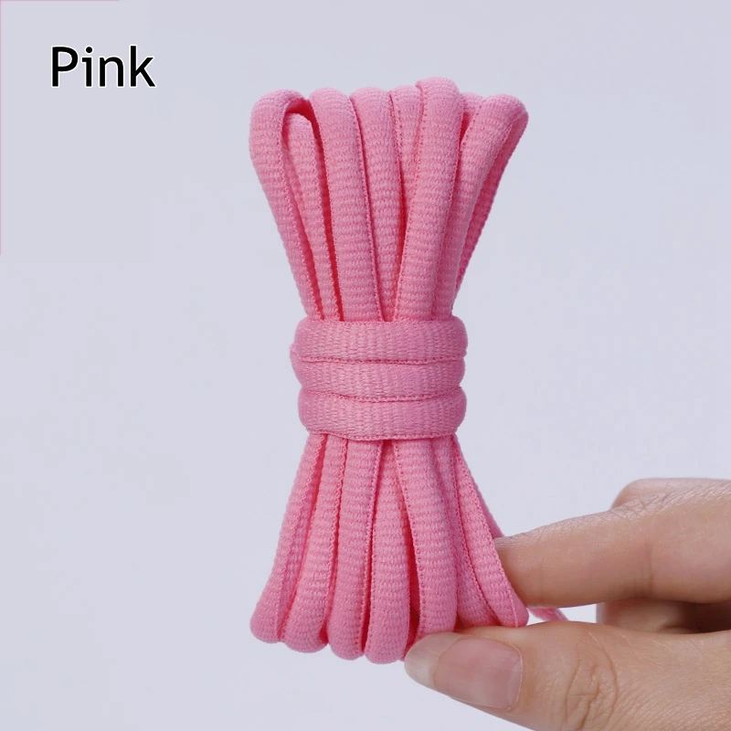 Durable Oval Athletic Shoe Laces - Fade-Resistant Half Round Strings