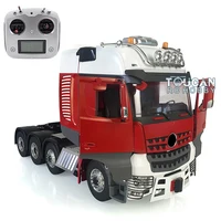 LESU RC 1/14 Tractor Truck Kits Metal Chassis Equipment Rack TOUCAN Painted Cabin Car Model Radio Sound Servo Toy THZH0843 1