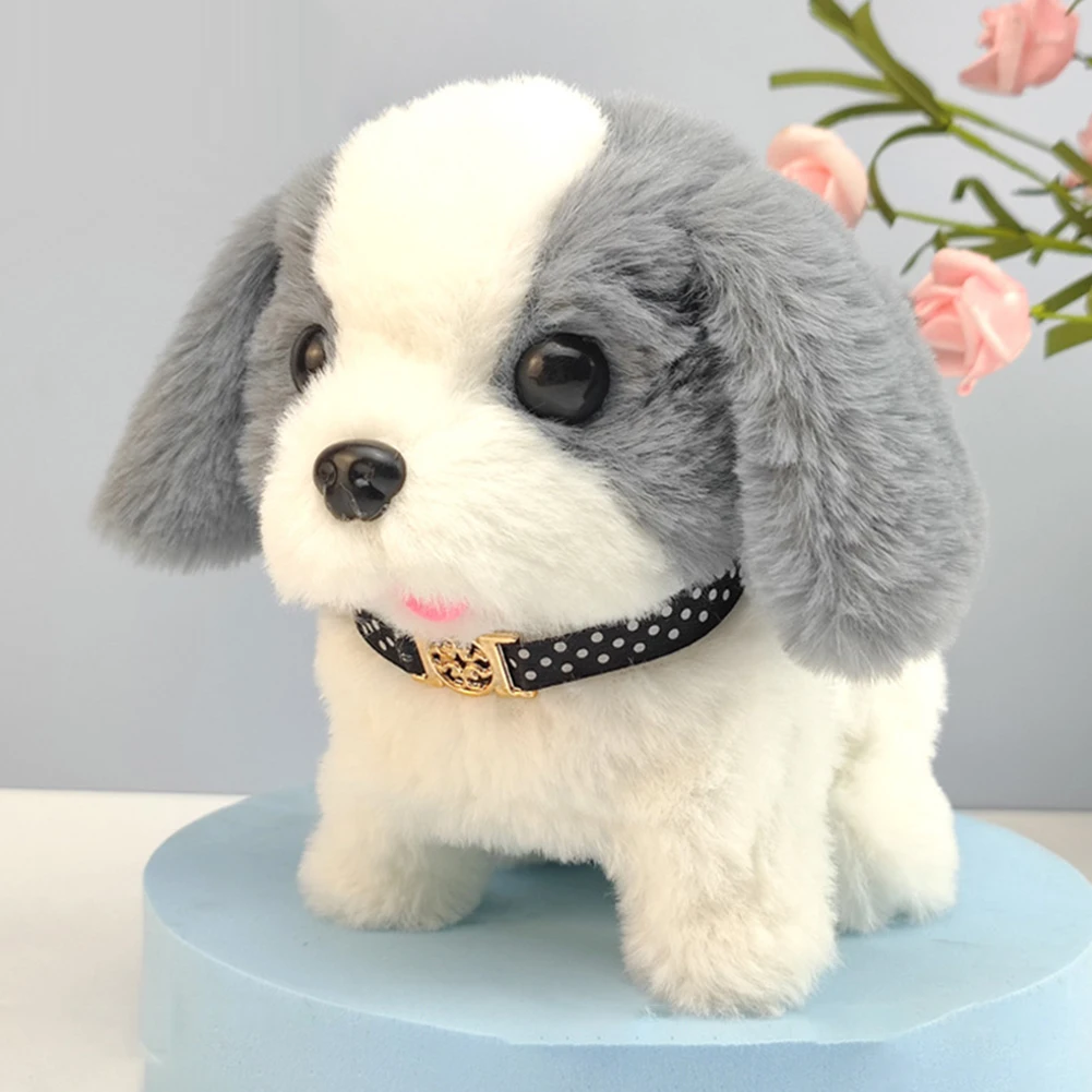 Electronic Walking and Barking Plush Toys Interactive Puppy doll Dog with Remote Control Leash mother kids for Kid Toddler Gifts 5
