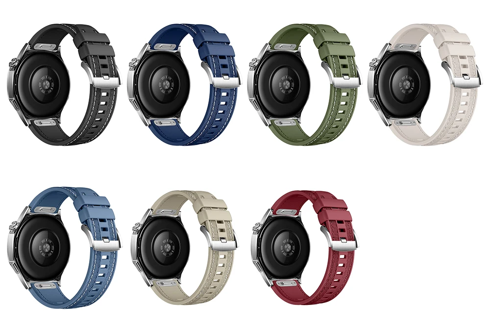 Versatile 22mm Silicone Smartwatch Strap - Premium Accessory