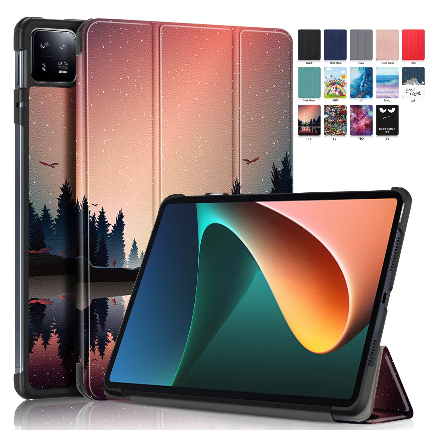 Custodia Per Xiaomi Mi Pad 6 Pro Tablet Versione Globale Pu Leather Magnetic Smart Shell Funda Per Xiaomi Pad 6 Pro Xiaomi Pad 6 Case