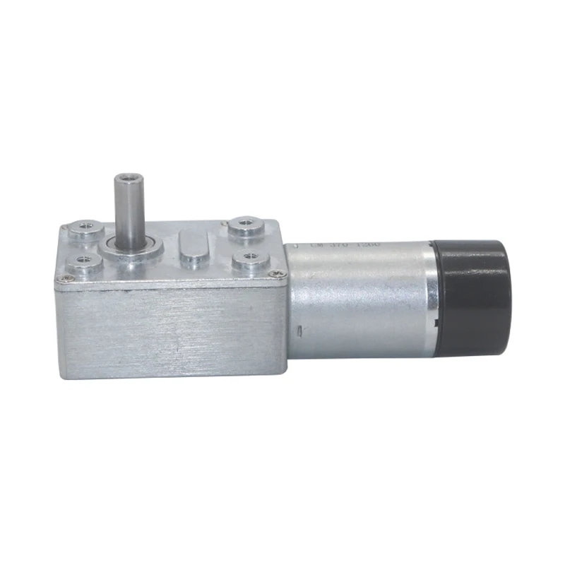 JGY-370 Turbo Worm Gear Motor Encoder Tachometer Motor DC6V 12V 24V High Torque Low Speed Self-locking Motor JGY-370GB dc motor mini gear motor