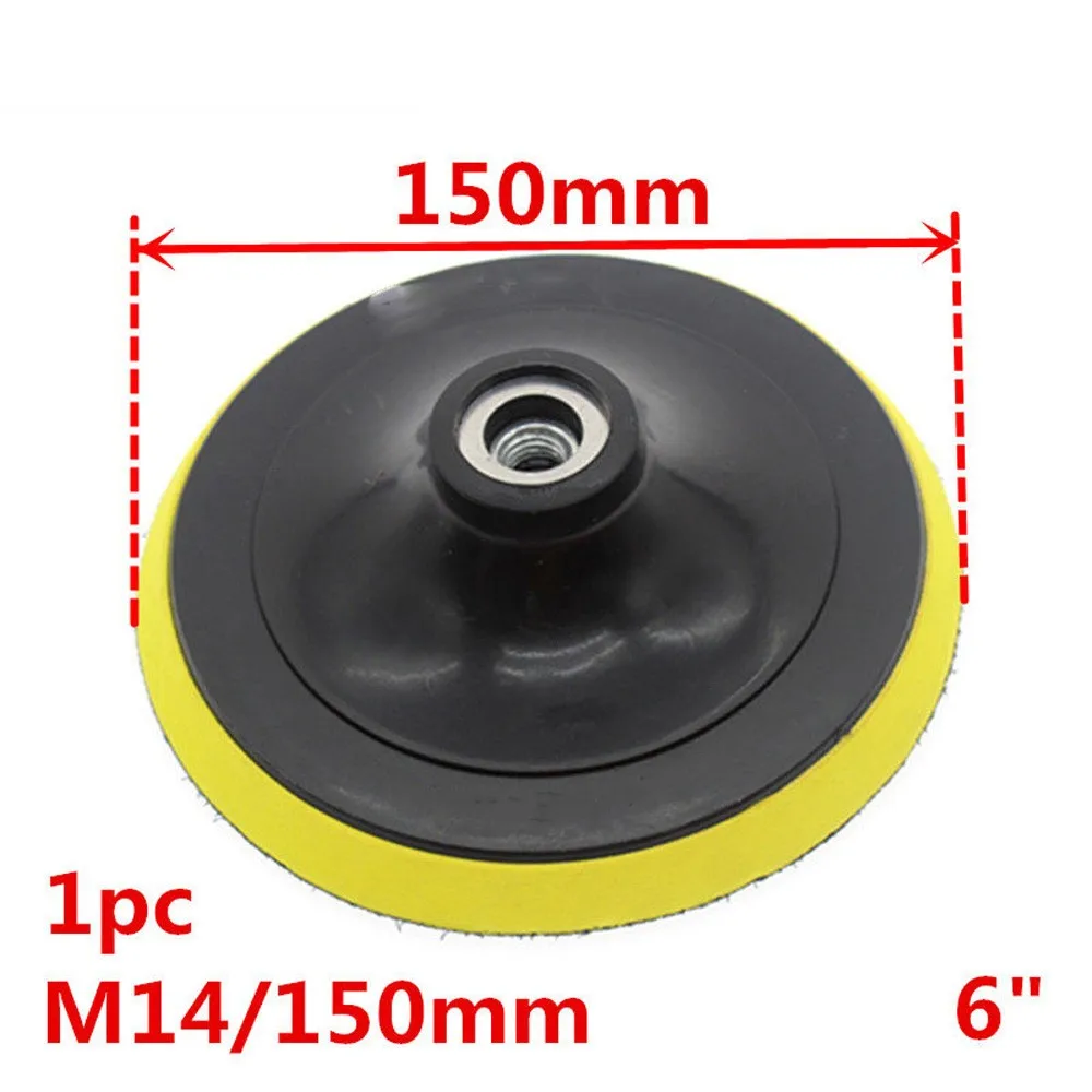 3/4/5/6/7 Inch Flocking Sanding Disc Self Adhesive Polishing Disc Drill Rod Car Paint Care Polishing Pad For Electric Polisher