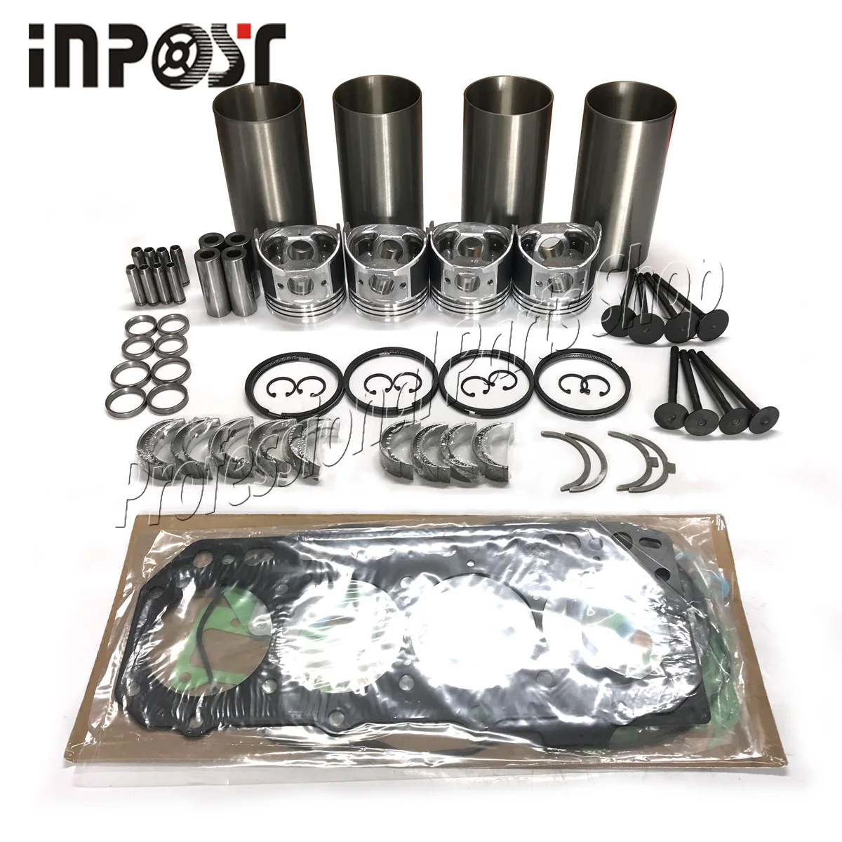 

New Overhaul Rebuild Kit Full Gasket Set for TK486 TK486V Yanmar 4TNV86 Engine