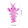 USB Charging Floppy Lobster Cats Toy Cute Interactive Shrimp Dog Toys Washable Electric Dancing Lobster Toy Pet Supplies 6