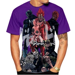 Stylish 3D Printed Anime Character Short Sleeve T - Shirt - XXXL (4)