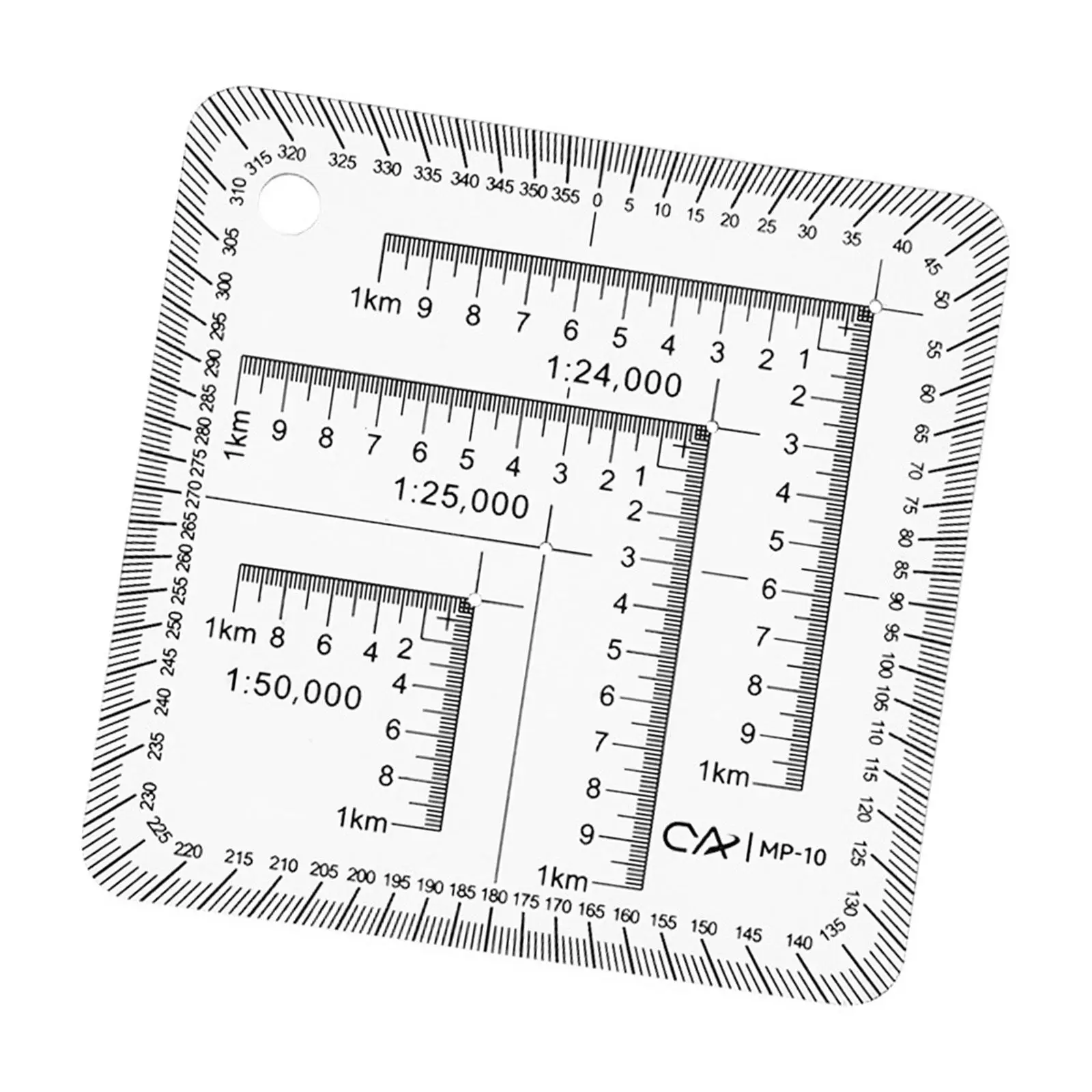 Pocket Grid Map Reading Transparent 1:24000 1:25000 1:50000 School Learning for Poltting Utm, Usng, Mgrs Coordinates Map Reading map reading tool