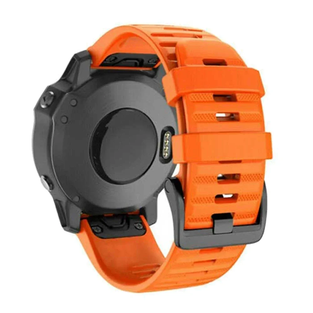 Silicone Quick-Fit Watch Strap Wristband Bracelet - 26/22/20MM