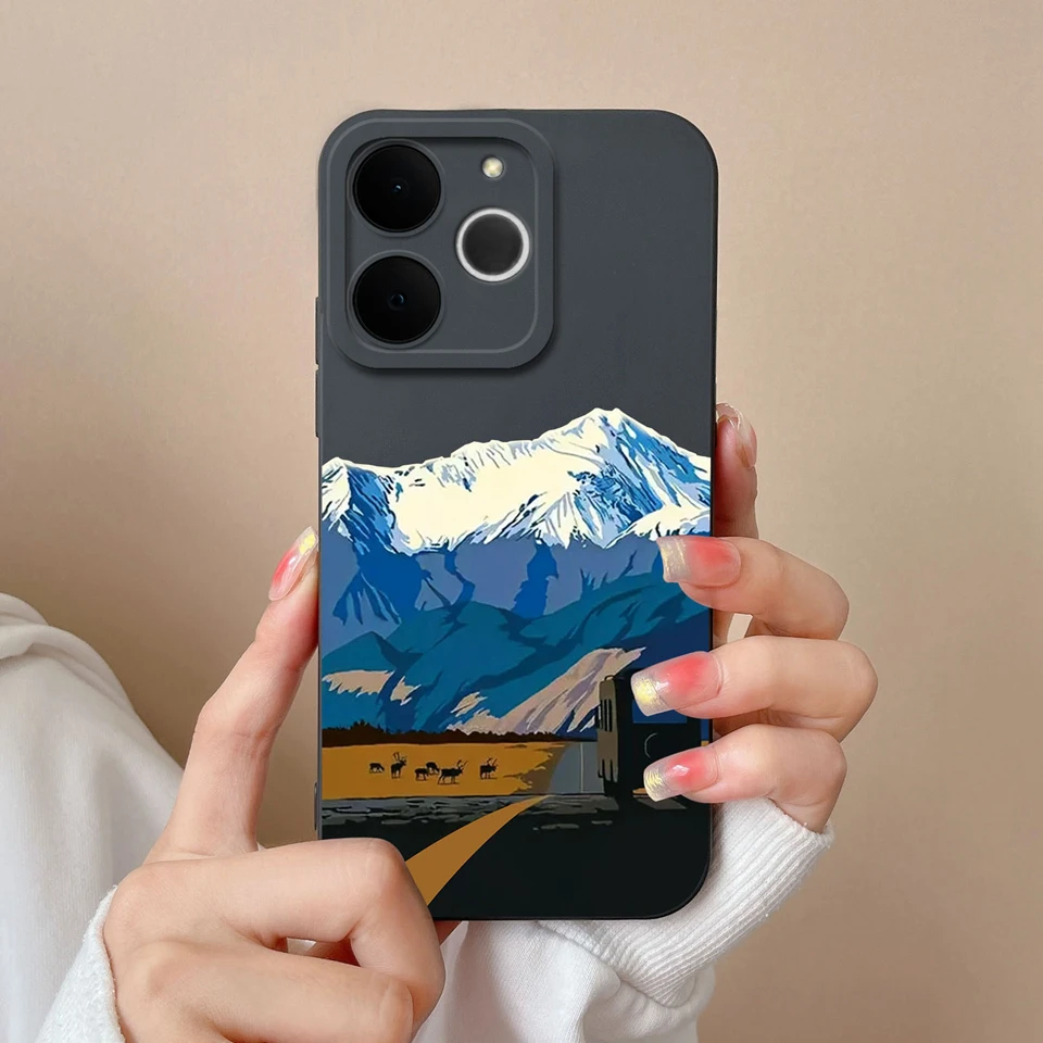 Rose Sunflower Lighthouse Fall Prevention Phone Case