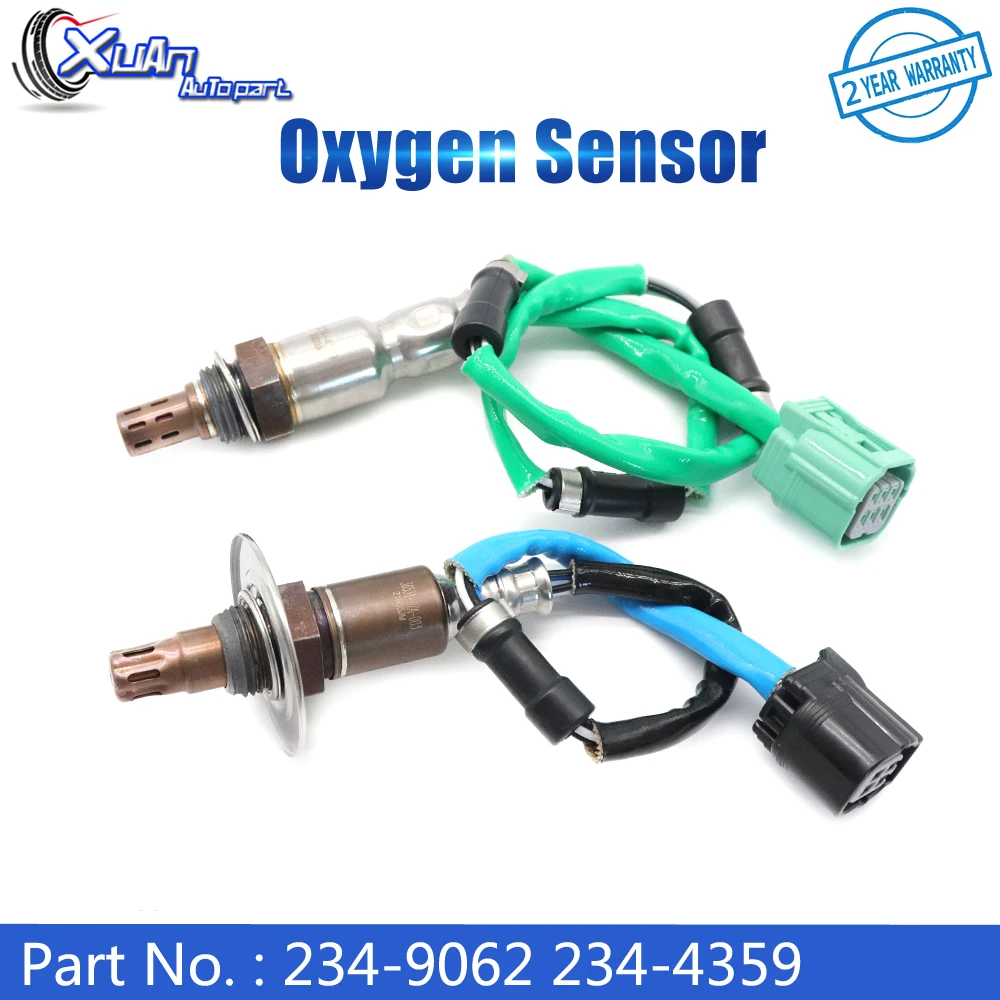 

XUAN передний задний воздушный топливный коэффициент Lambda O2 кислородный датчик 234-9062 234-4359 для Honda CR-V 2007-2009 36532-RZA-004 36531-RZA-013