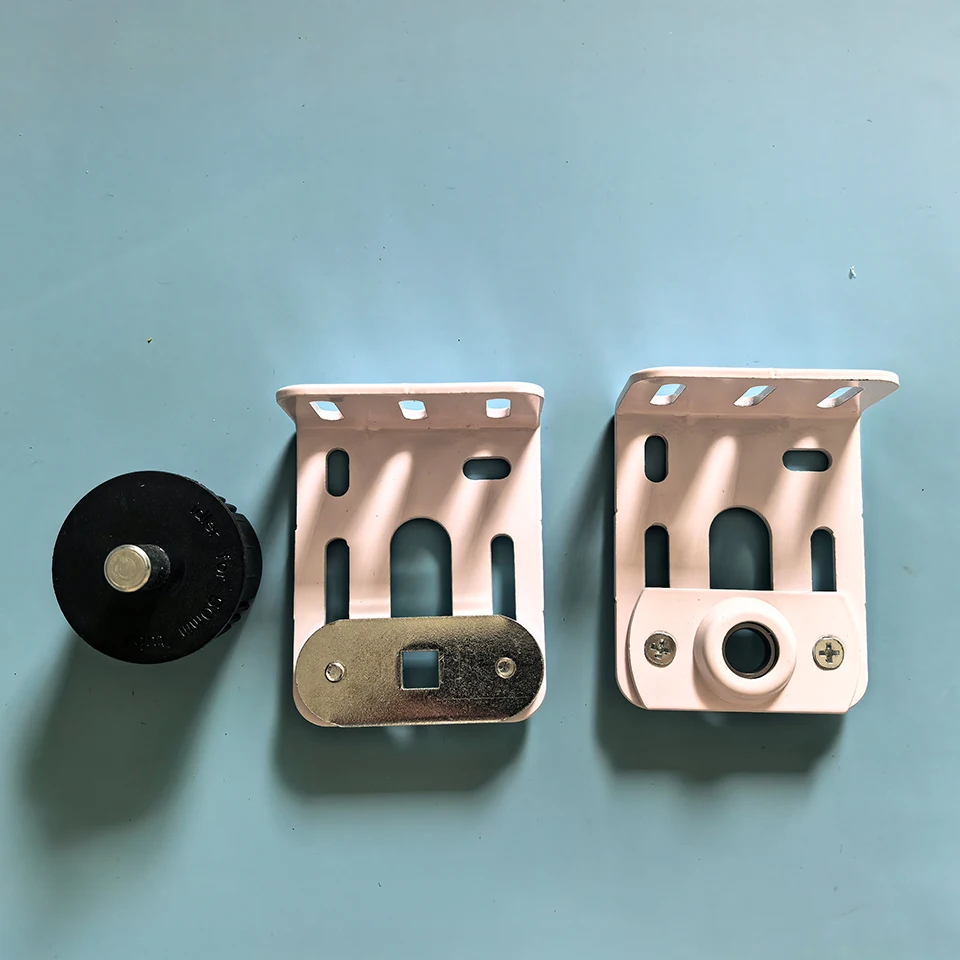두야 50mm 홈 튜브용 헤드 브래킷, 테일 브래킷, 아이들러, 고정 브래킷, 전기 롤링 셔터용 액세서리