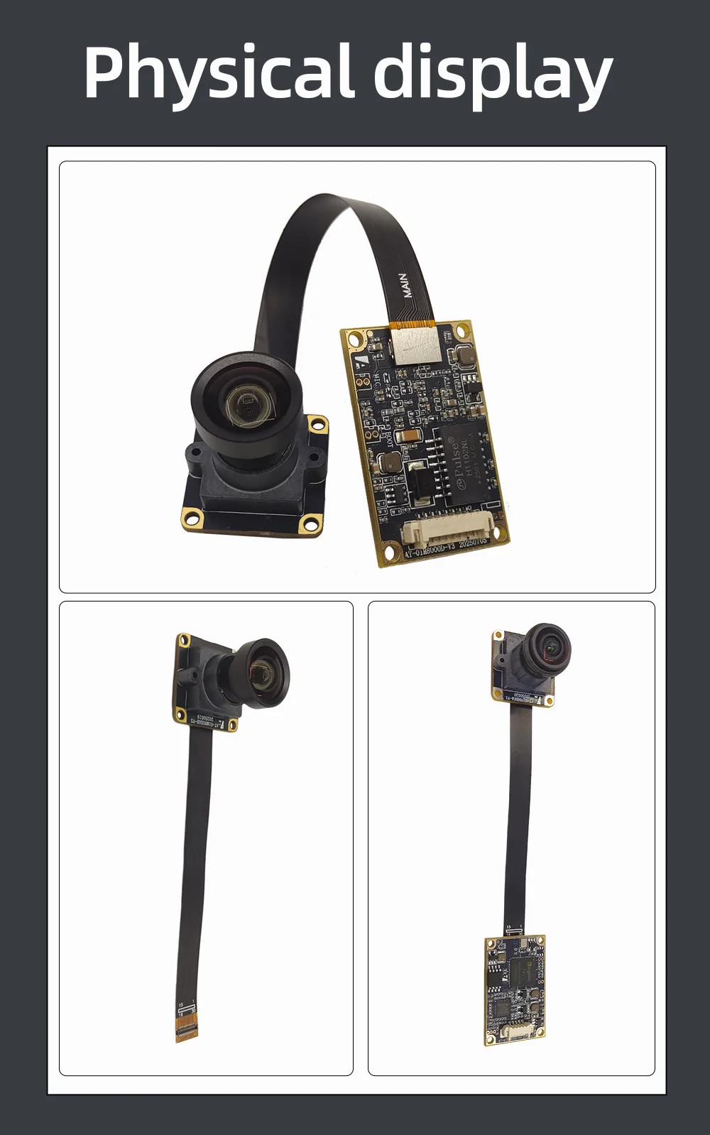 2MP /4MP /5MP /8MP IPC-Kameramodul Hochauflösend mit POE-Schnittstelle Industrielle IP-Kamera Sicherheitsschutz für Drohnen – Detail 7