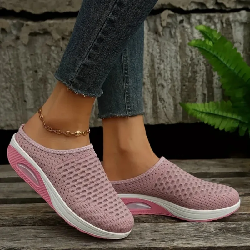 2024 Women’s Wedge Slippers – Vintage Anti-Slip Platform Shoes, Casual Orthopedic Sandals, Plus Size Beach Footwear Sandals