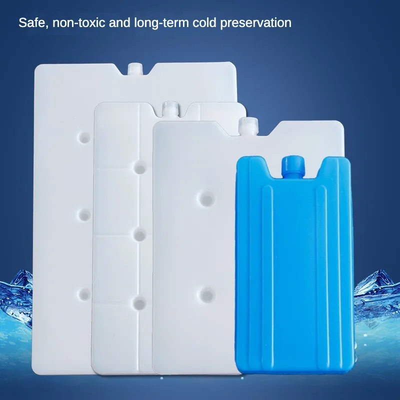 Ice Brick Pack Portable for Cool Bag Freezer Block Reusable Ice Cooler Block for Hiking Fishing Picnic Travel Family