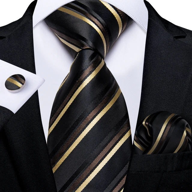 seksueel zondag Laatste Fashion Gestreepte Stropdas Voor Mannen Rode Wijn Witte Zijde Bruiloft Tie  Hanky Manchetknoop Gift Tie Set Dibangu Nieuwigheid Design Business MJ-7337  - AliExpress Kledingaccessoires