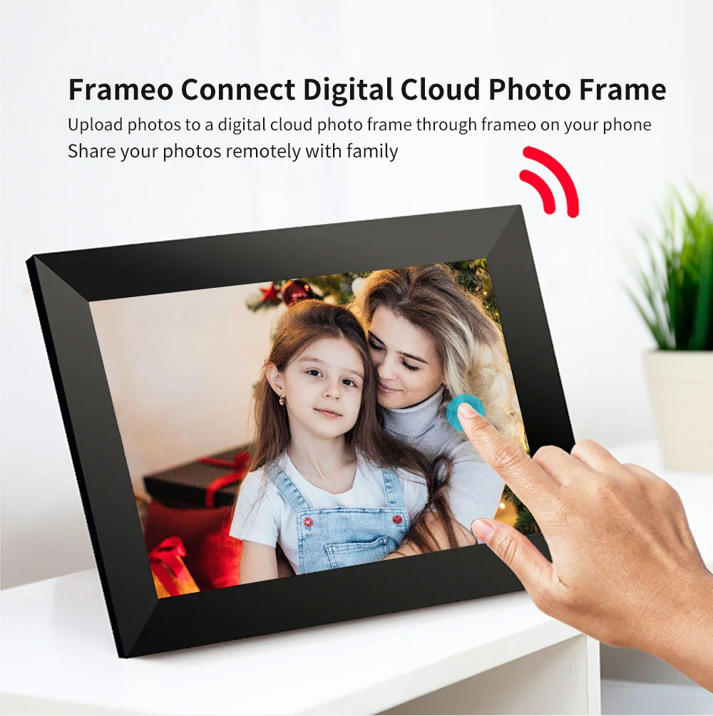 Description Picture 3 of itemNew 10.1Inch Frameo Digital Photo Frame WIFI Digital Picture Frame Smart Electronic Image Album Bulit-in 16GB for Gift Giving