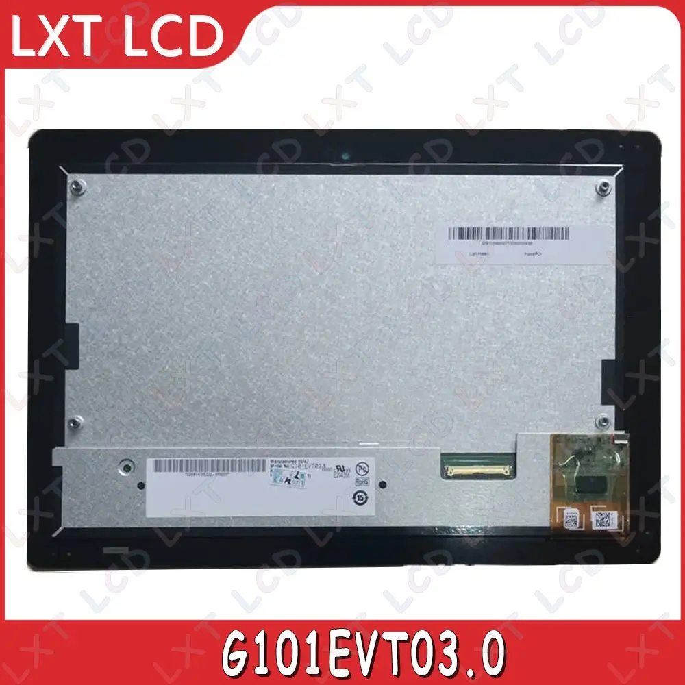 AUO G101EVT03.0 용 LCD 스크린 디스플레이 패널, 터치 스크린, 1280x800, 10.1 인치, 오리지널 LCD 디스플레이 패널 포함