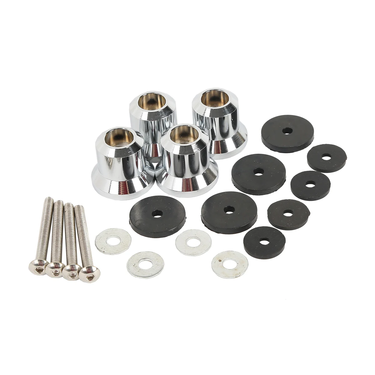 Motorcycle 5/8" Luggage Rack Risers Complete Kit For Honda Gold Wing GL1800 2001- F6B 2013-