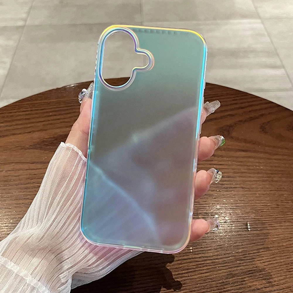 Luxury Aurora Gradient Slim Matte Phone Case - Laser Finish