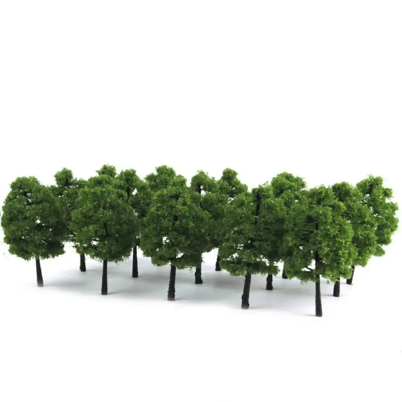 10/20/70pcs Model Trees Artificial Miniature Tree Scenery Garden Park Train Railroad Decoration Building Landscape Model For