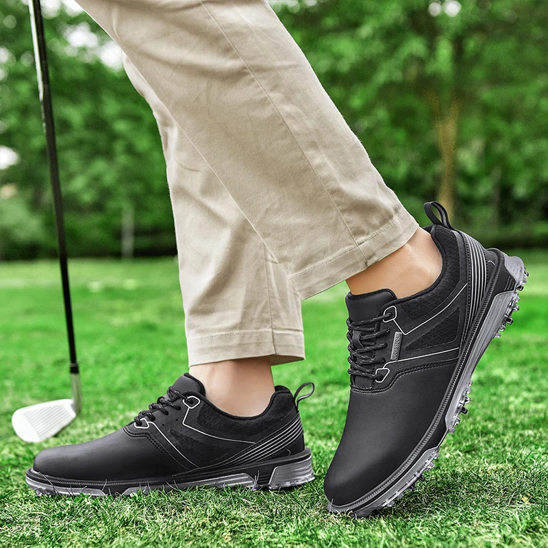 Waterproof Golf Shoes Men Comfortable Golf Sneakers Outdoor Size 40-47 Walking Footwears Anti Slip Athletic Sneakers 6