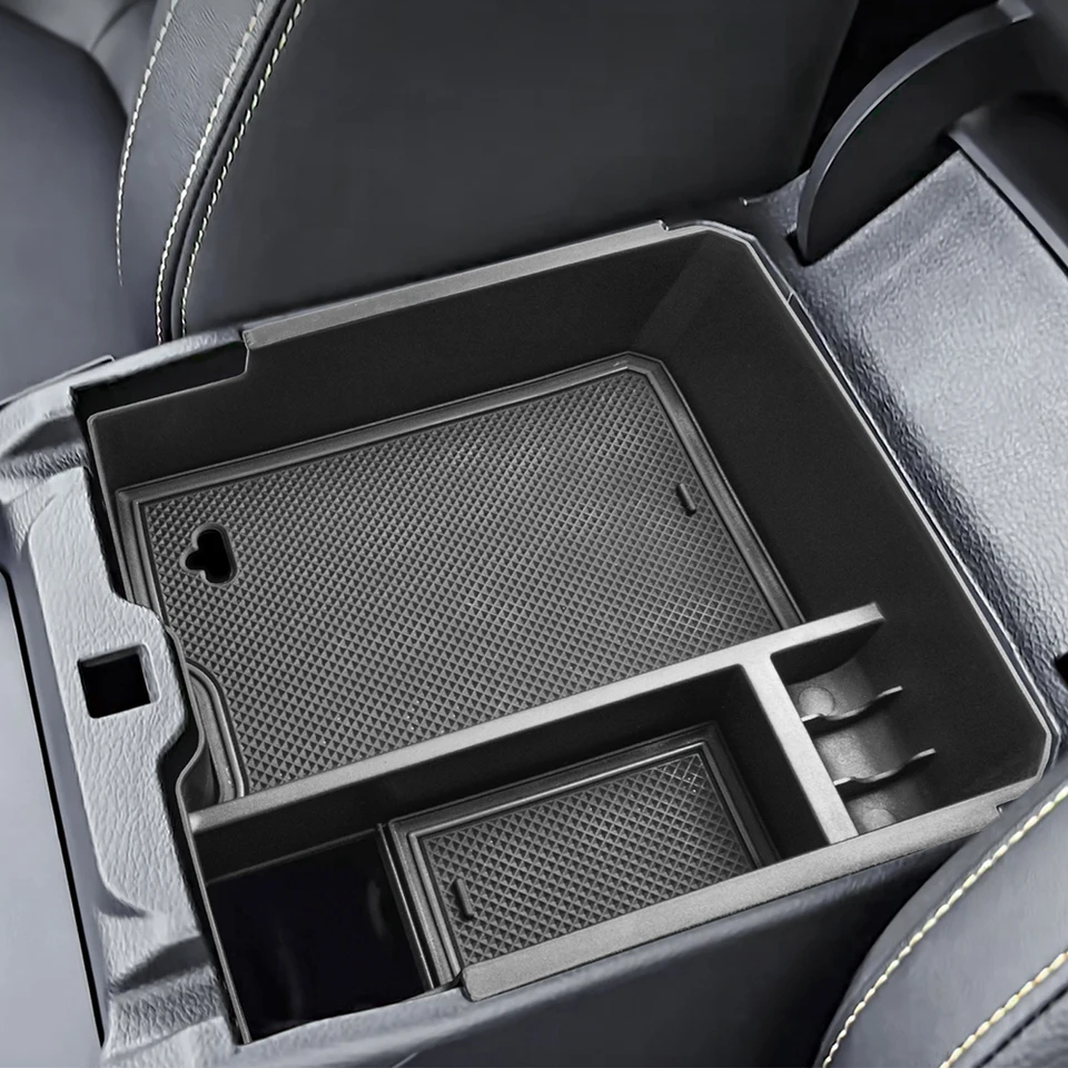 ANTWAX Scatola Bracciolo Console Centrale per Ford per Explorer 2011 2012 2013 2014-2018 Scatola Portaoggetti Bracciolo Vassoio Portamonete Console Centrale Organizer Custodia Contenitore