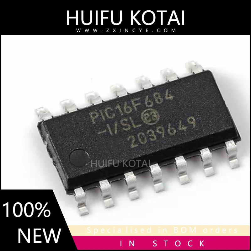 

1 шт PIC16F684-I/SL SOIC-14 PIC16F684, новый инвентарь в наличии