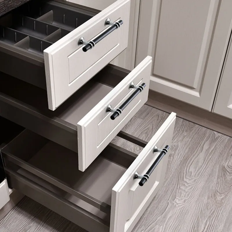 Narrow Door Knobmodern Zinc Alloy Cabinet Pulls - Kitchen