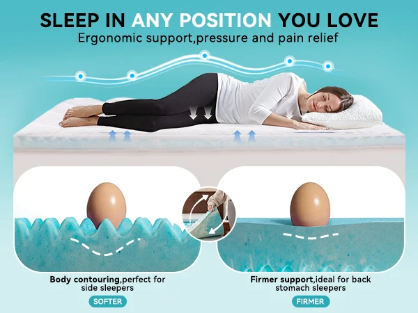 Ljustra Queen Mattress Topper Features