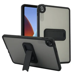 Durable 9.7 Tablet Case with Kickstand - TPU + PC Hybrid Skin - Touch Protective Shell for Poco Pad C1 9.7 2026 (Black)