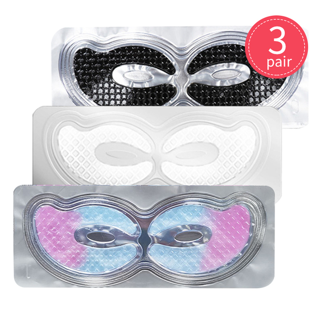 Crystal Collagen Anti-Wrinkle Eye Mask Anti Aging Moisturizing Eye Care Gel Eye Patches Anti Eye Bags Dark Circle